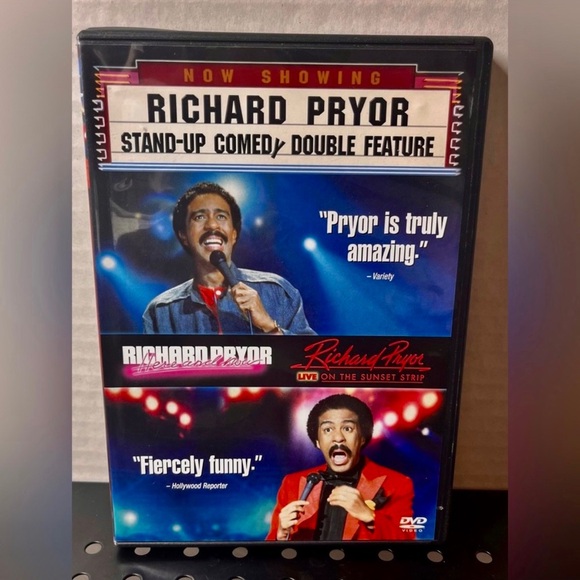 Richard Pryor Other - VINTAGE RICHARD PRYOR COMEDY DVD SET - LIVE ON BOURBON STREET & SUNSET STRIP